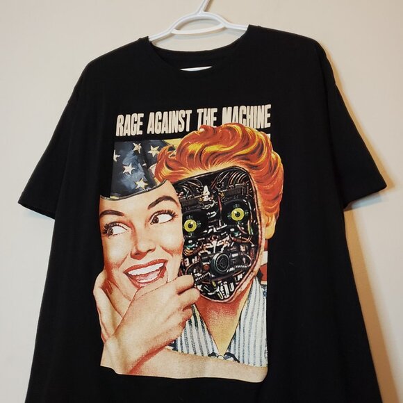 Rage Against The Machine Public Service Announcement Tour Shirt Black Size 2XL - Picture 3 of 5